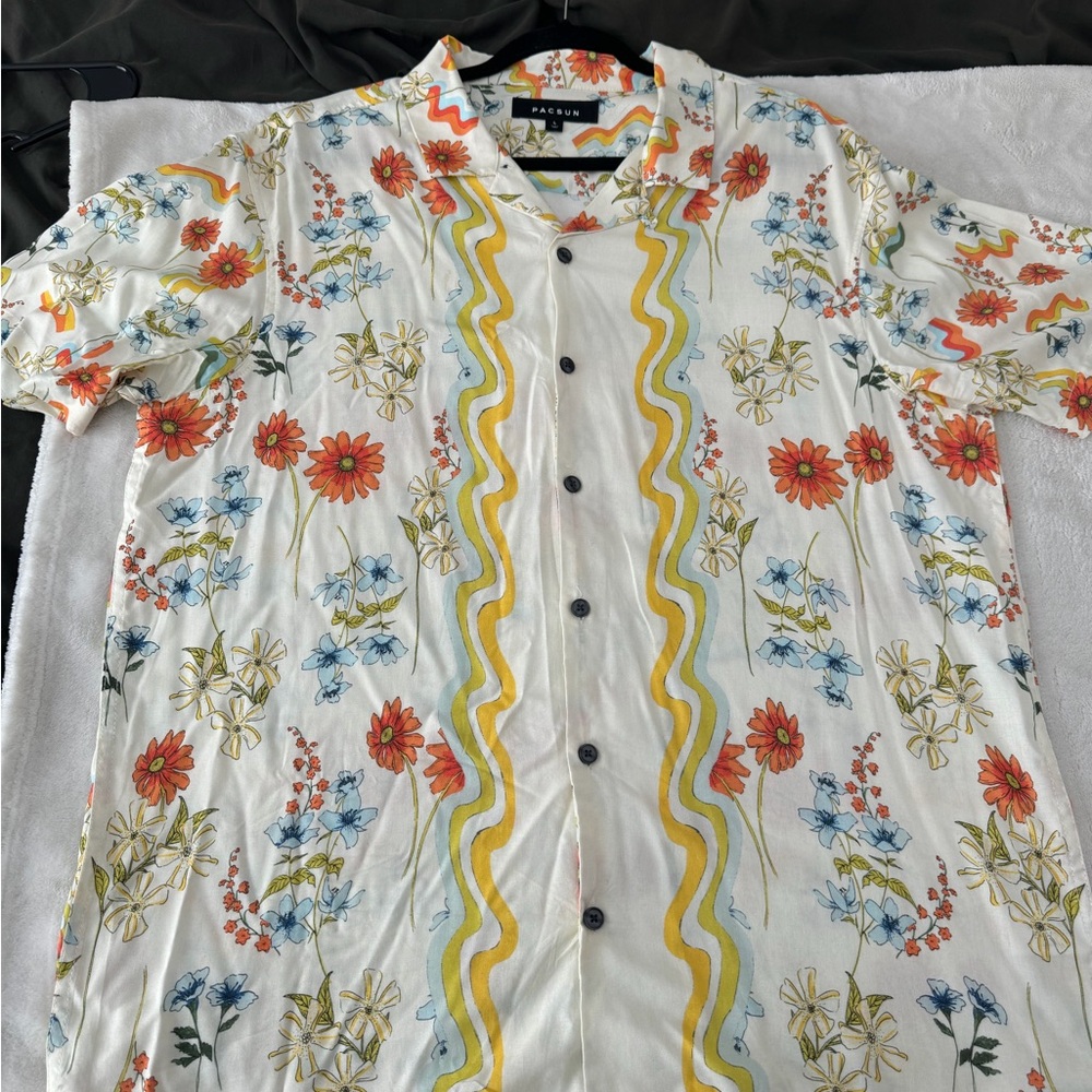 Zara Multicolor Floral Shirt